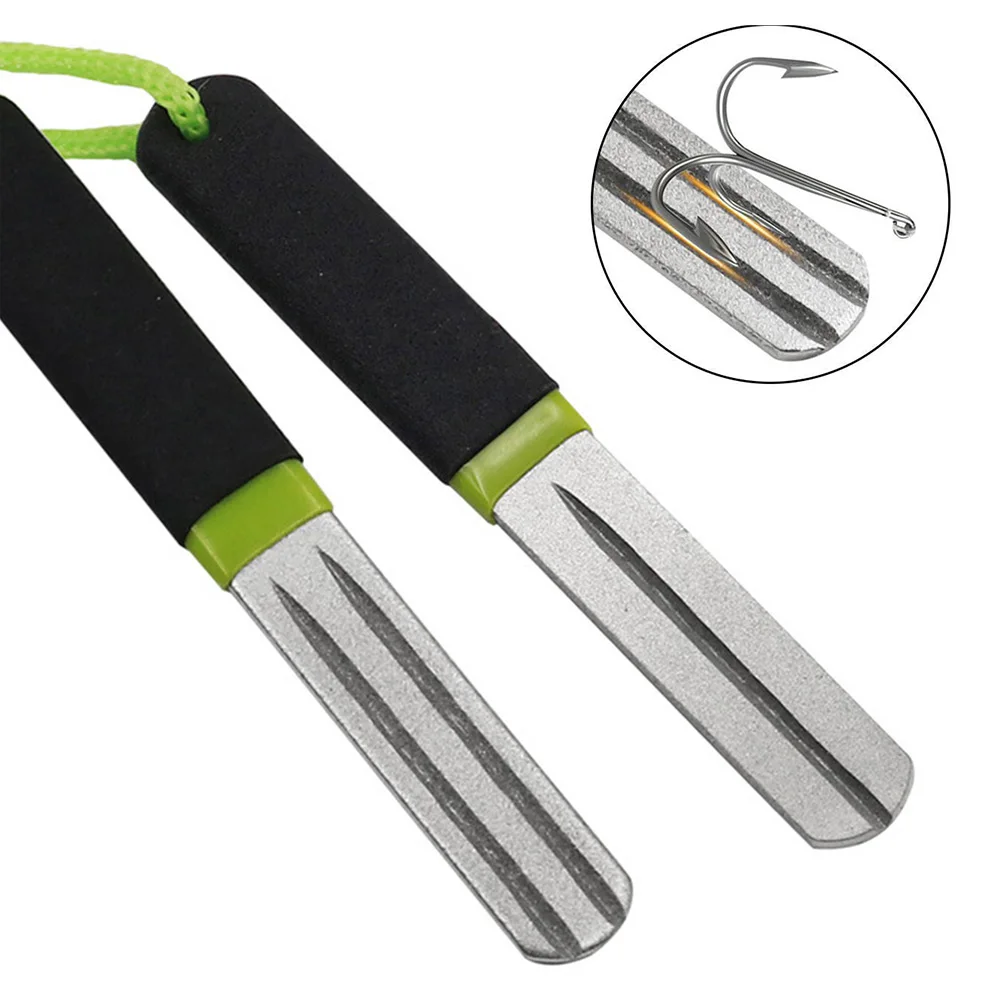 Fishing Hook Sharpener - Pengasah Mata Kail Pancing Dua Sisi,