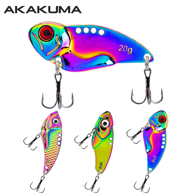 Fishing Hook Treble - 3PCS Umpan Logam Warna-warni VIB 5g