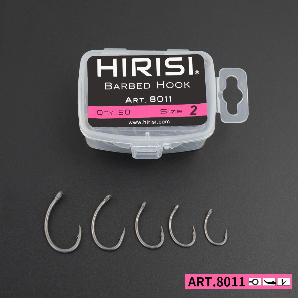 Fishing Hook Offset - Hirisi kait pancing ikan mas 50