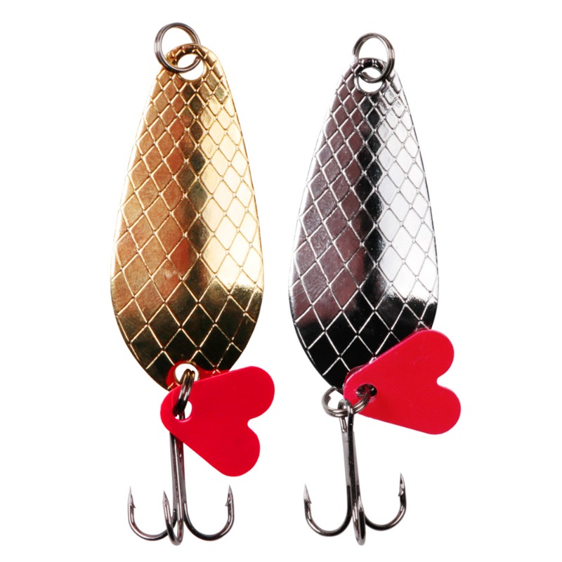 1 buah sendok Spinner bergoyan - Fishing Hook Treble ulasan dan harga