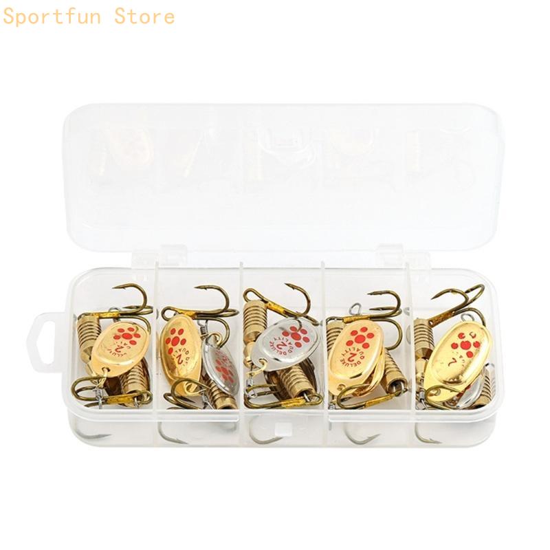10 Buah Umpan Pancing Trebel S - Fishing Hook Box ulasan dan harga