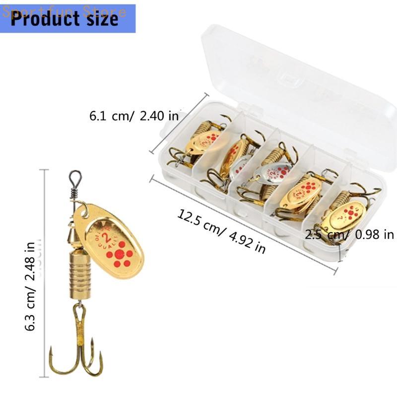10 Buah Umpan Pancing Trebel S - Fishing Hook Box ulasan dan harga