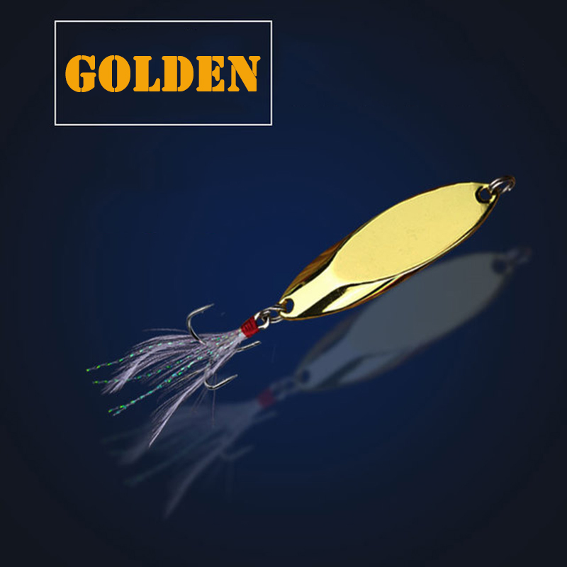 1 buah 2.5 g-35g sendok logam  - Fishing Hook Treble ulasan dan harga