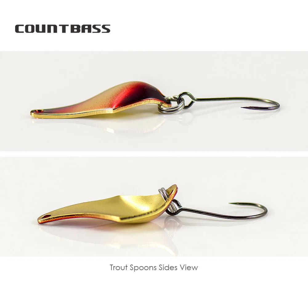 COUNTBASS 5/64Oz 2G Sendok Cas - Fishing Hook Barbless ulasan dan harga