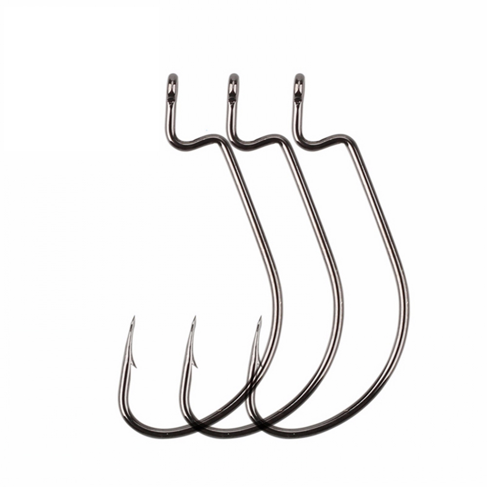20 Buah/Lot Kait Pancing Texas - Fishing Hook Offset ulasan dan harga