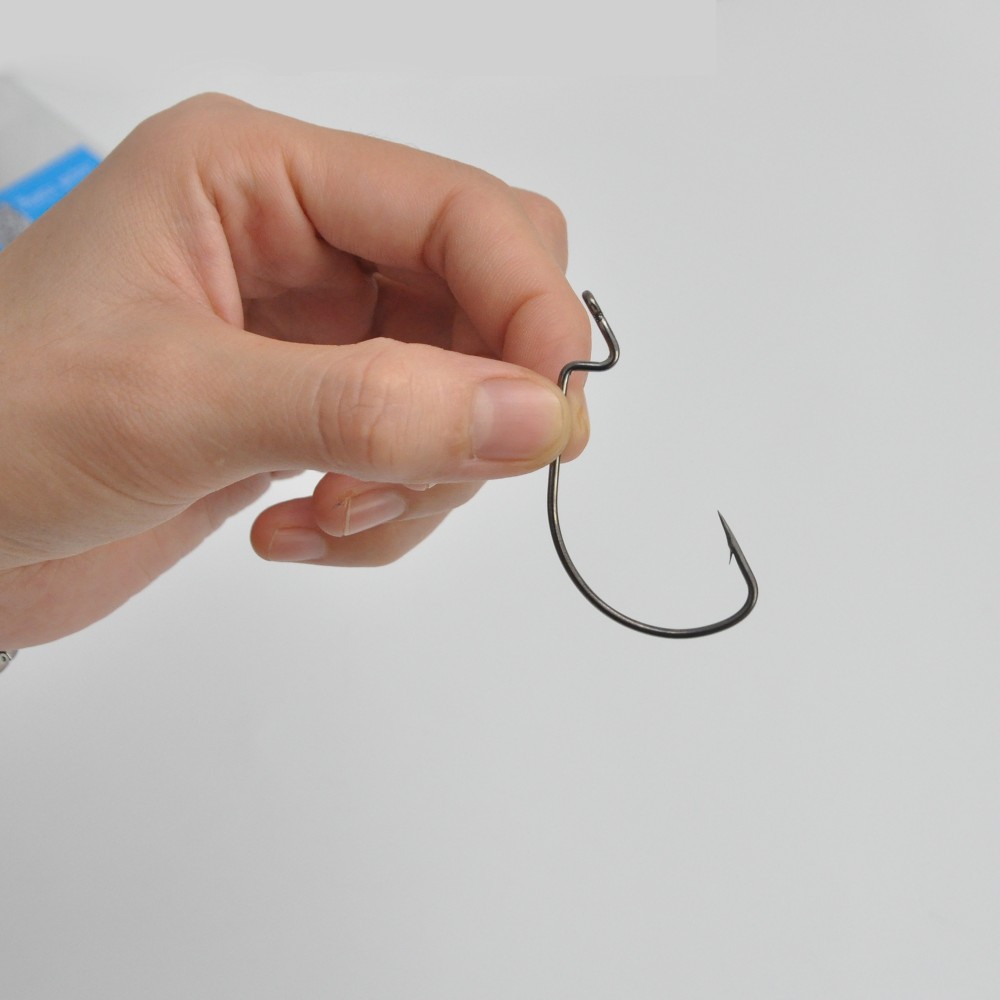 20 Buah/Lot Kait Pancing Texas - Fishing Hook Offset ulasan dan harga