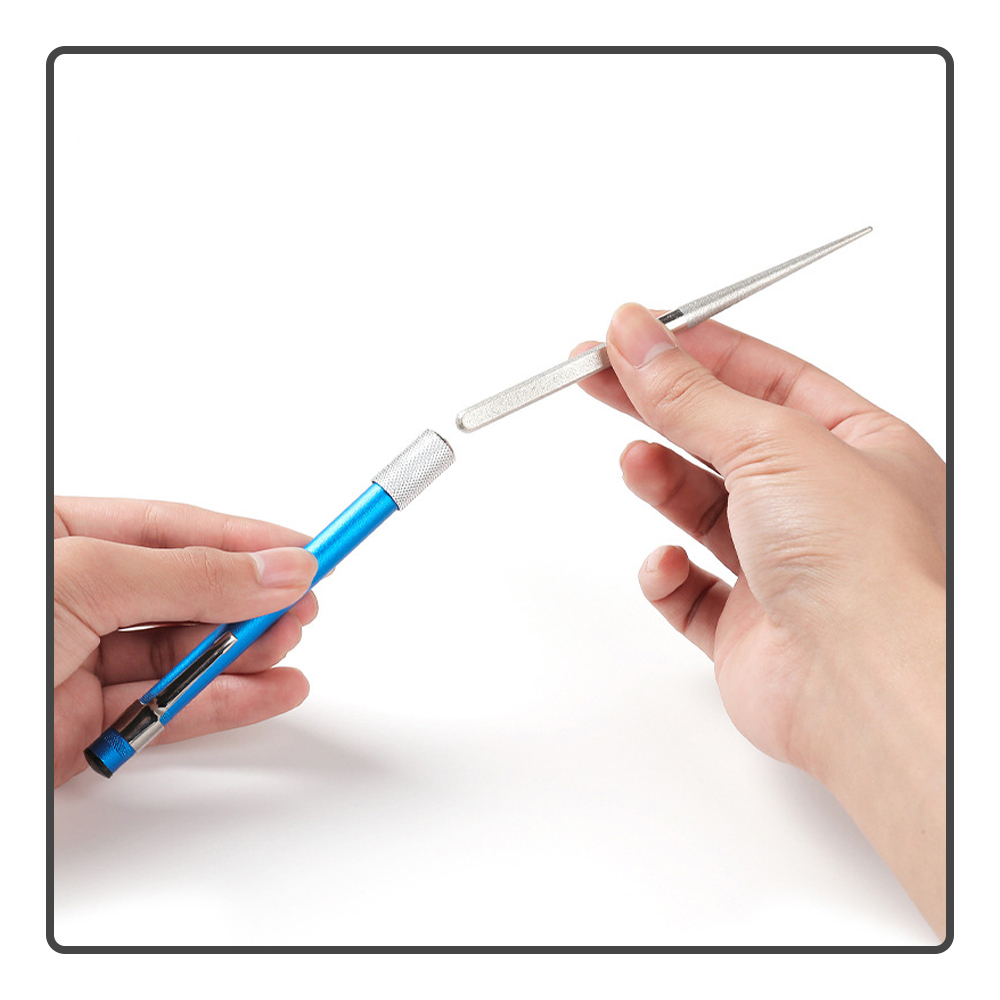 Pengasah kait berlian Mini, 1  - Fishing Hook Sharpener ulasan dan harga