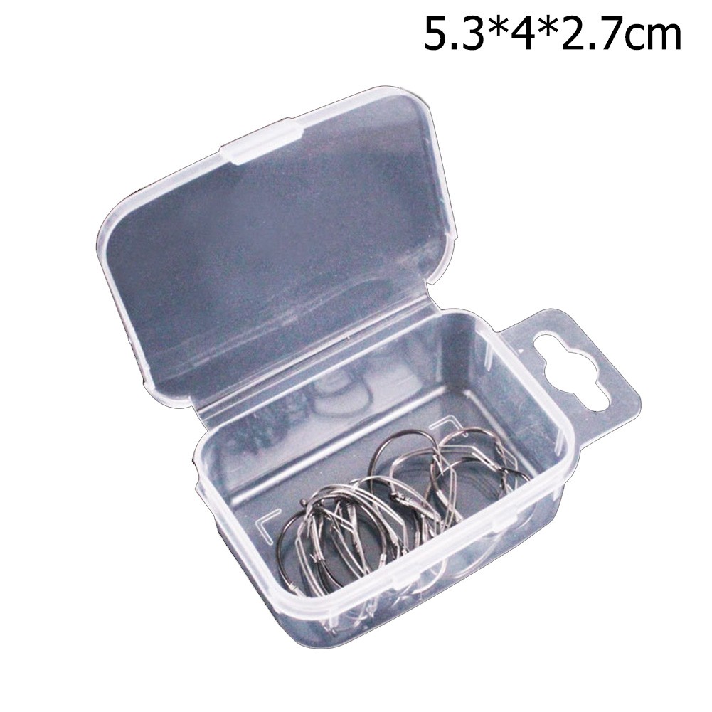 10 buah/kotak baja karbon ting - Fishing Hook Weedless ulasan dan harga
