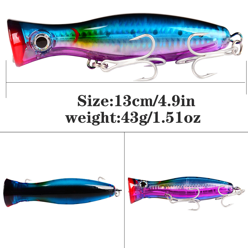PROBEROS 1 Buah 13Cm 43G Umpan - Fishing Hook Treble ulasan dan harga
