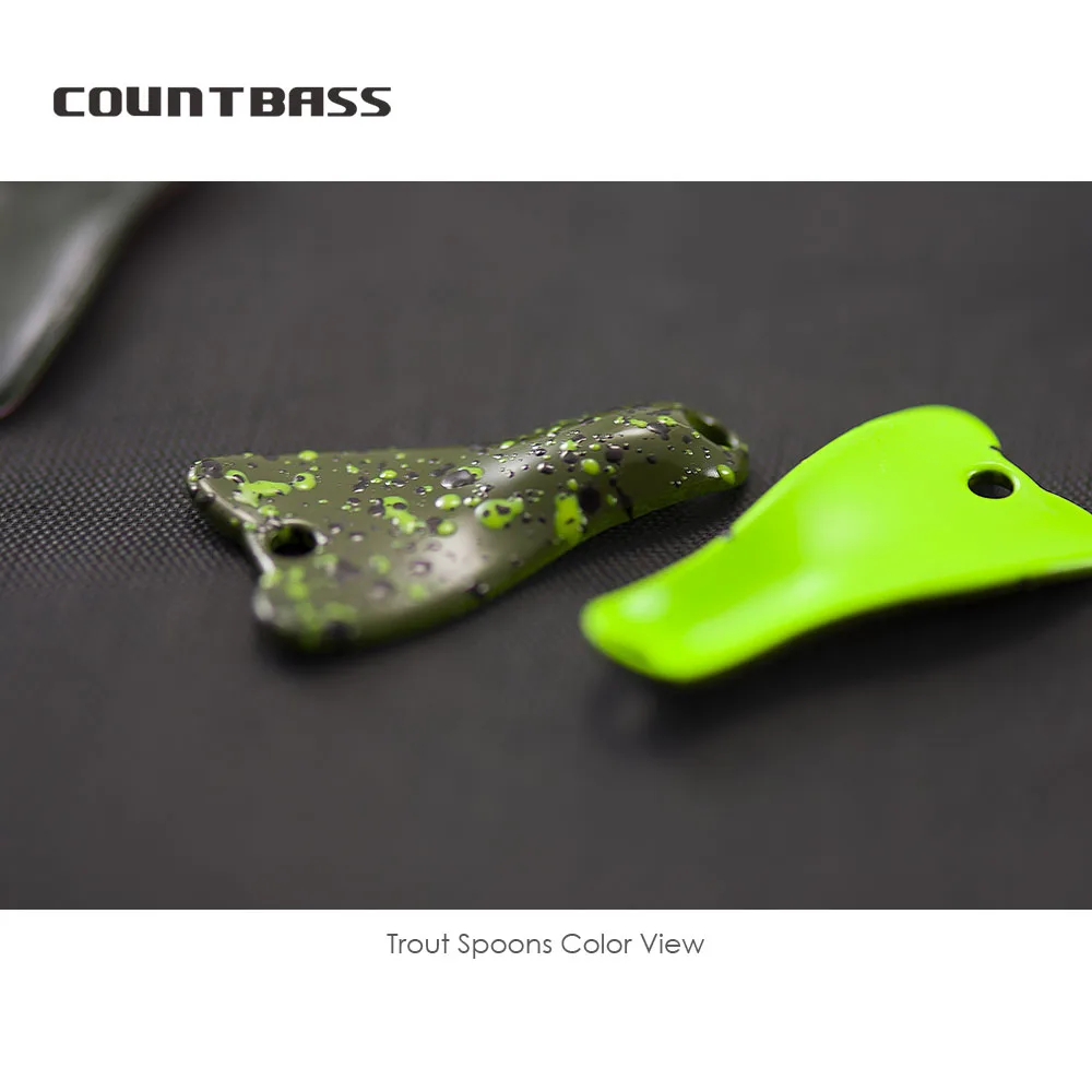 COUNTBASS 5/64Oz 2G Sendok Cas - Fishing Hook Barbless ulasan dan harga