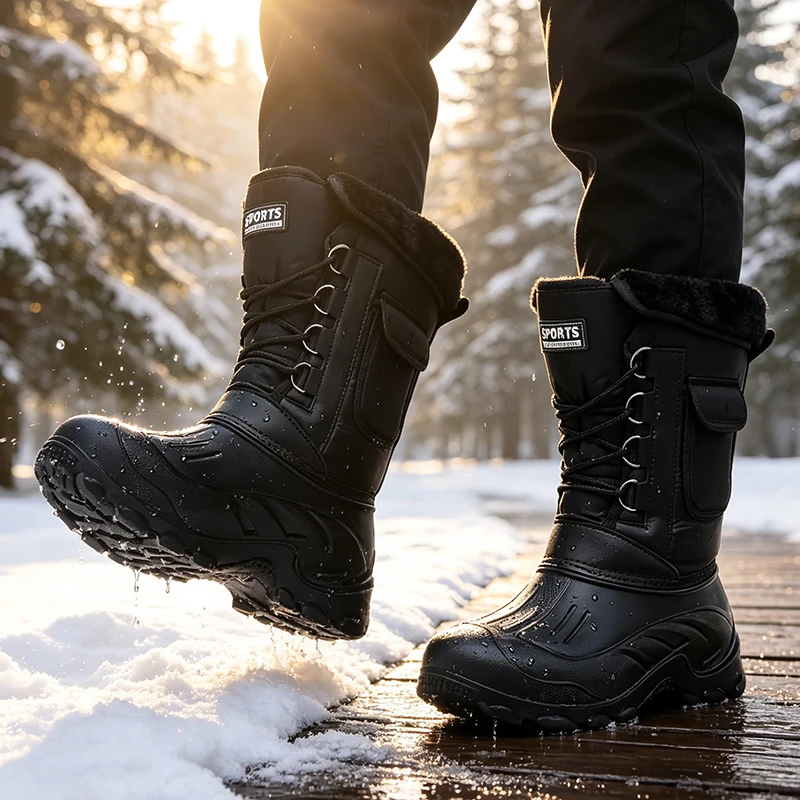 Sepatu Bot Salju Musim Dingin  - Fishing Hook ulasan dan harga