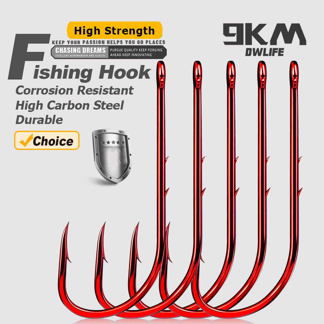Kait Pancing Baitholder 9KM Ka - Fishing Hook Circle ulasan dan harga