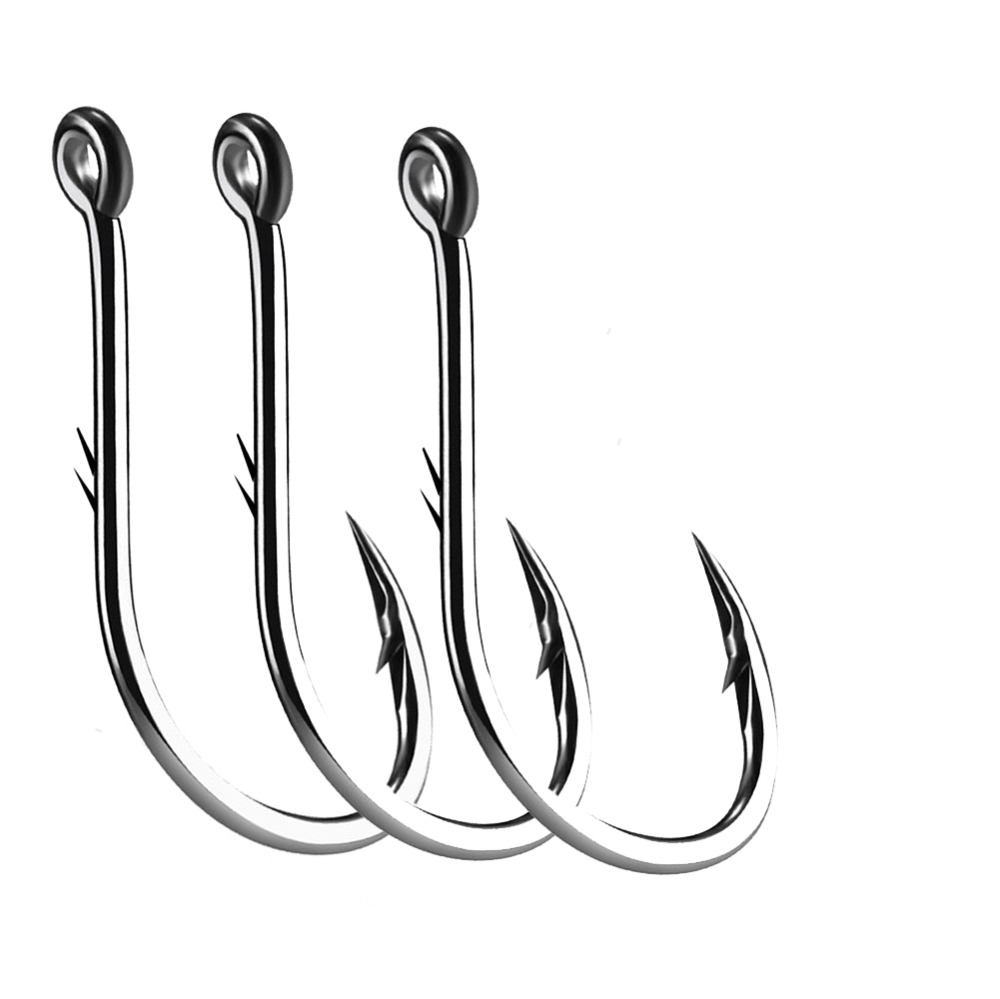 50 Buah Kait Pancing Bermata I - Fishing Hook Circle ulasan dan harga