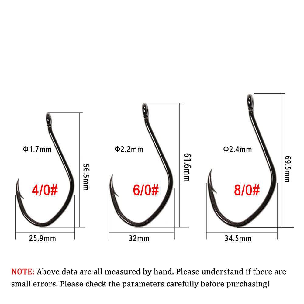 Wifreo 20 Buah V Bentuk Kait L - Fishing Hook Offset ulasan dan harga