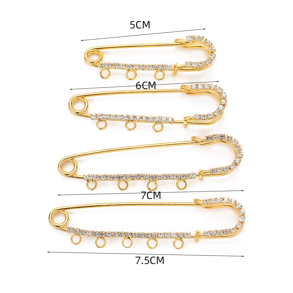 5pcs Bros Pin Pengaman Berhias - Fishing Hook Size ulasan dan harga