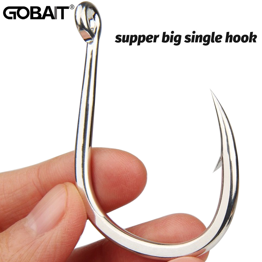 10 buah kail ikan besar 1/0-7/ - Fishing Hook Offset ulasan dan harga