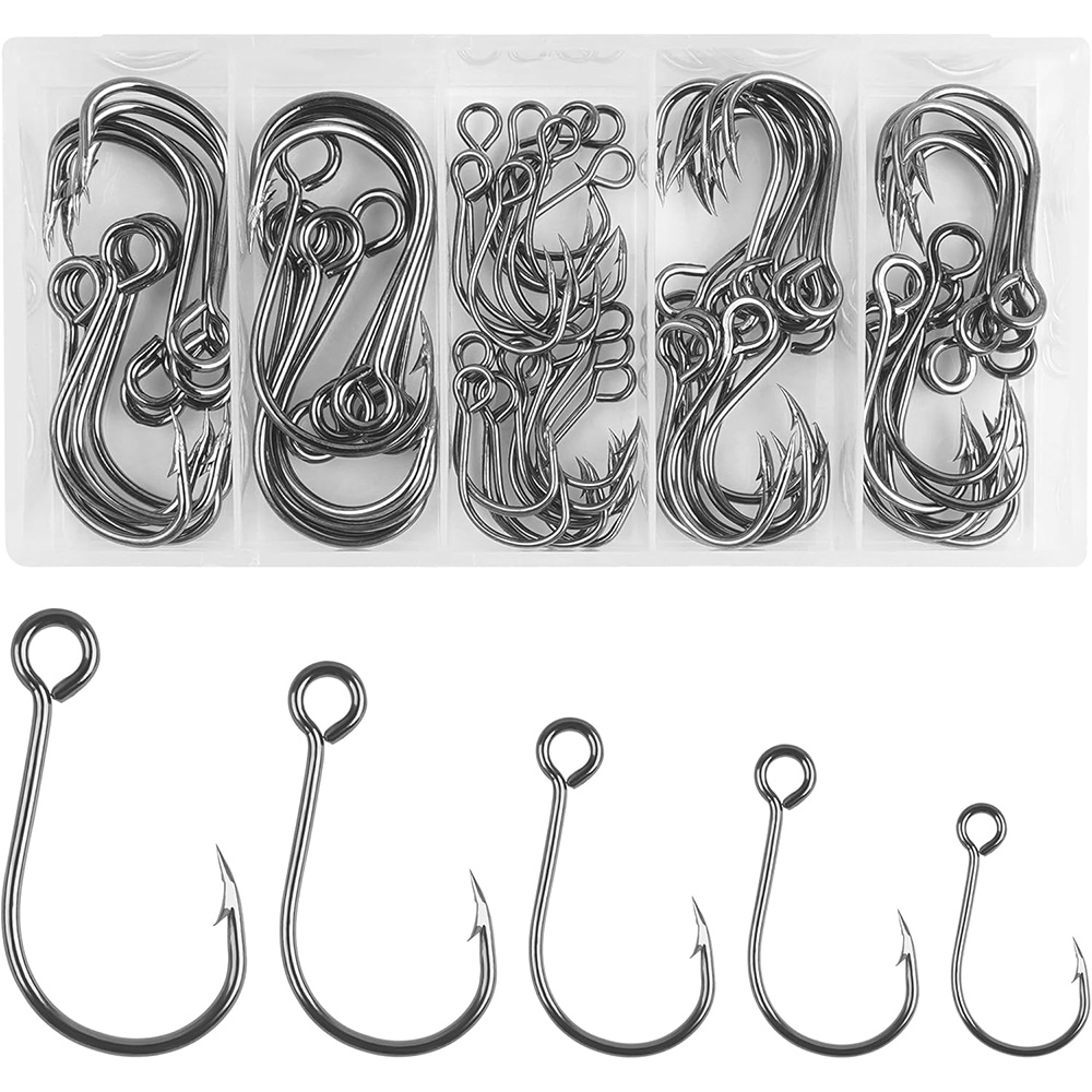 Kail Inline umpan pancing tung - Fishing Hook Circle ulasan dan harga