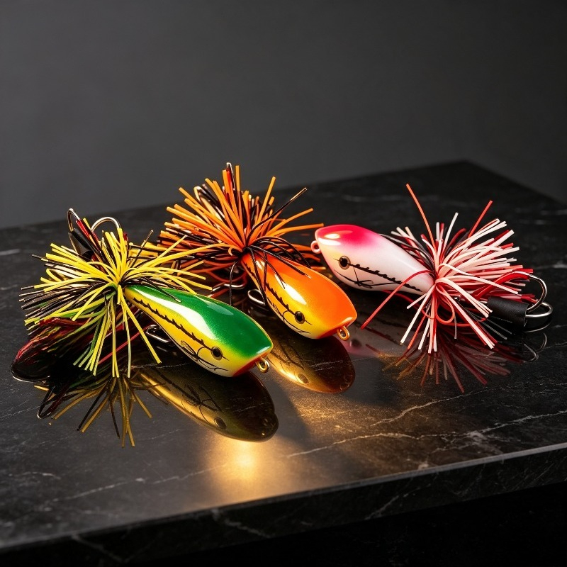 1PC/2PCS Umpan Katak Keras Gay - Fishing Hook Weedless ulasan dan harga