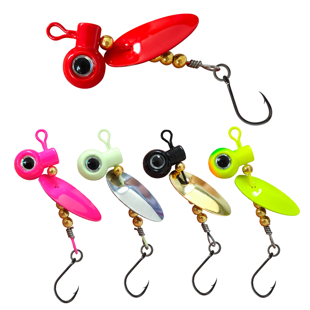 5 Buah Kepala Jig Crappie deng - Fishing Hook Offset ulasan dan harga