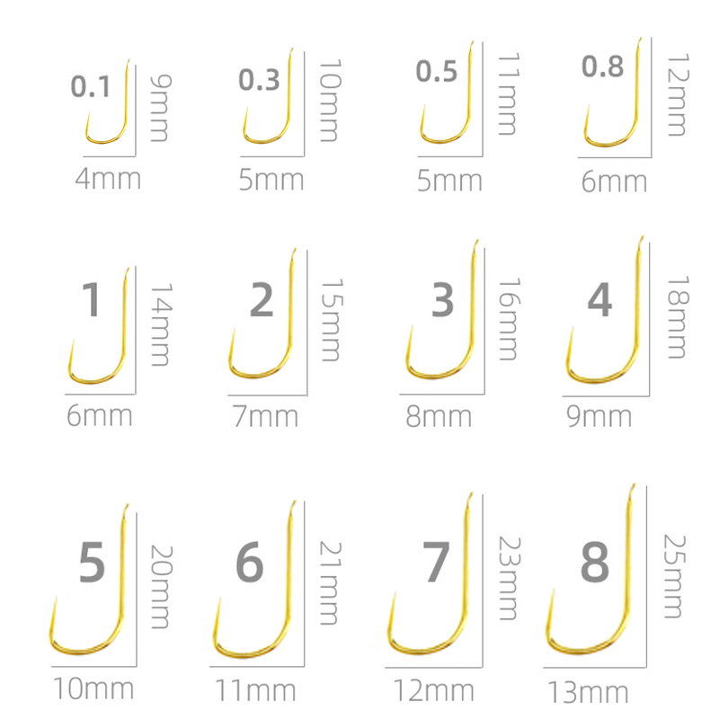 100 Buah Shinkanto Barbless Mu - Fishing Hook Size ulasan dan harga