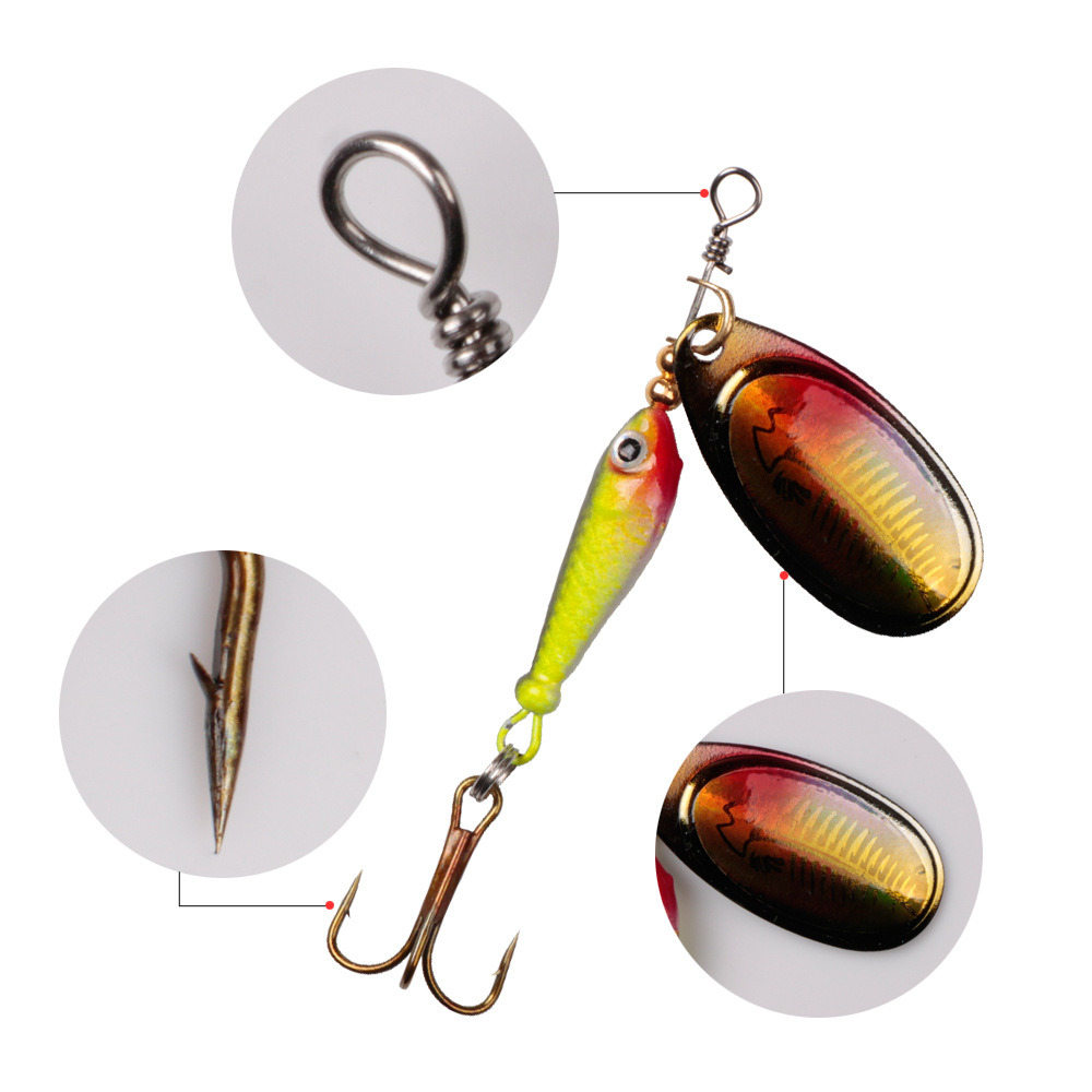 Umpan pemintal 9.1g 7cm, 10 bu - Fishing Hook Treble ulasan dan harga