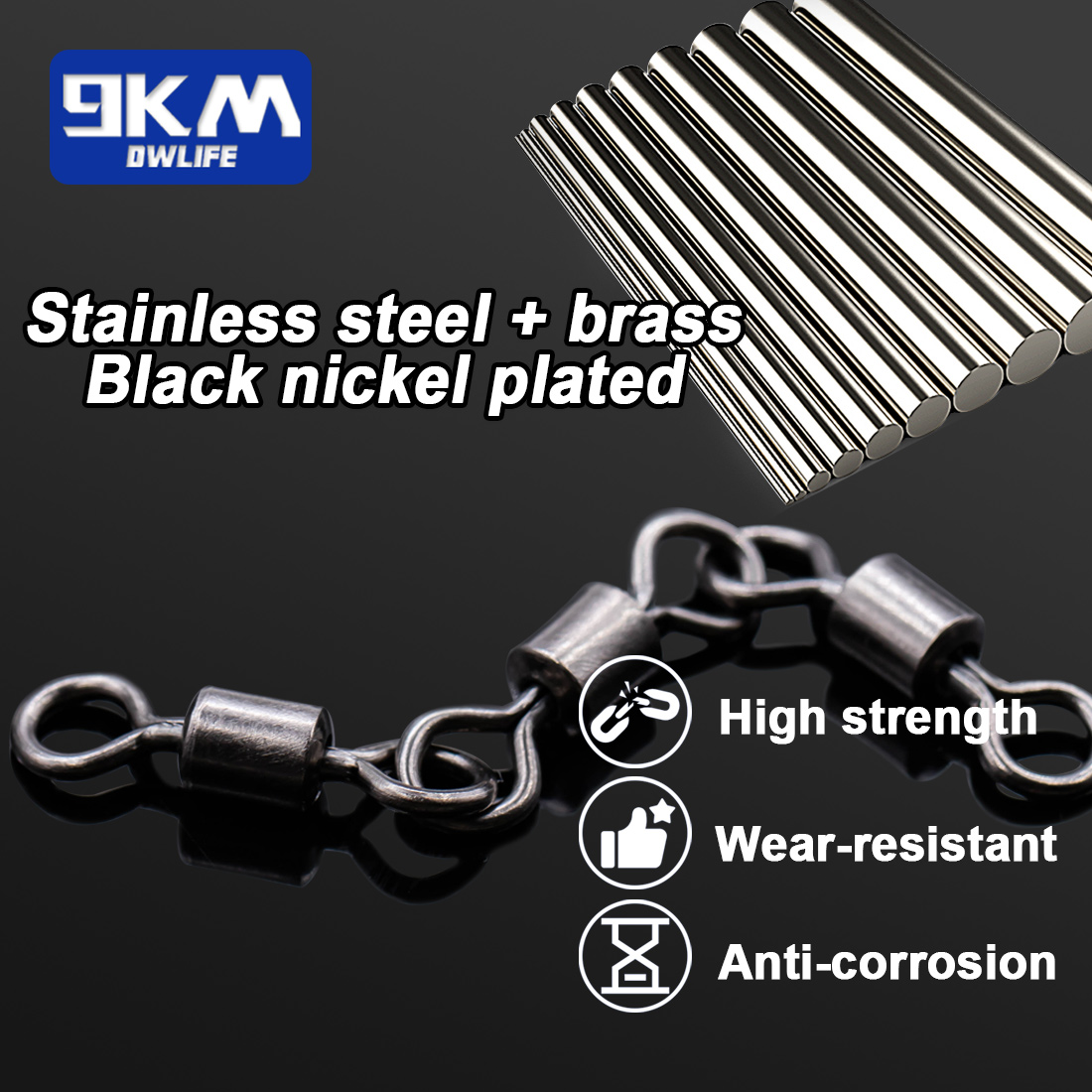 Aksesori pancing putar tiga sa - Fishing Hook Offset ulasan dan harga