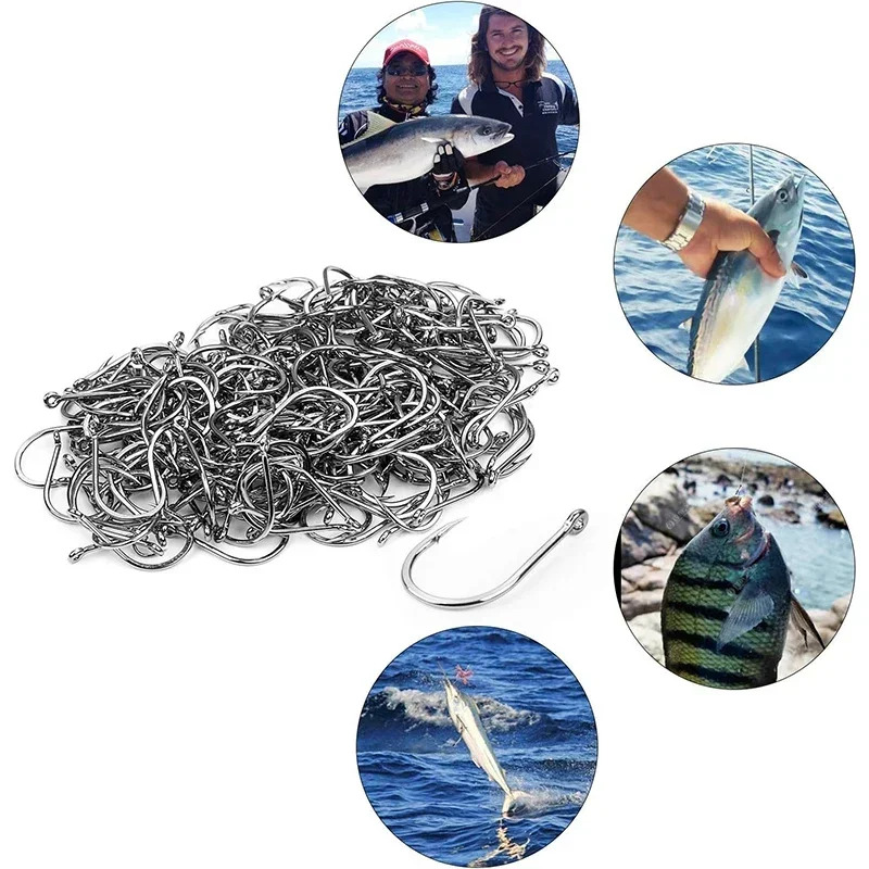 Mata Kail Pancing Baja Karbon  - Fishing Hook Circle ulasan dan harga