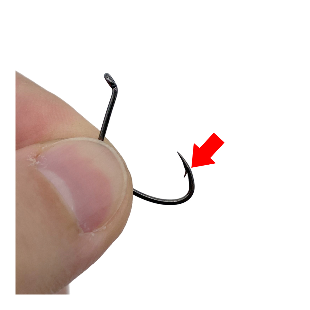 50 buah Luya memancing ikan la - Fishing Hook Offset ulasan dan harga