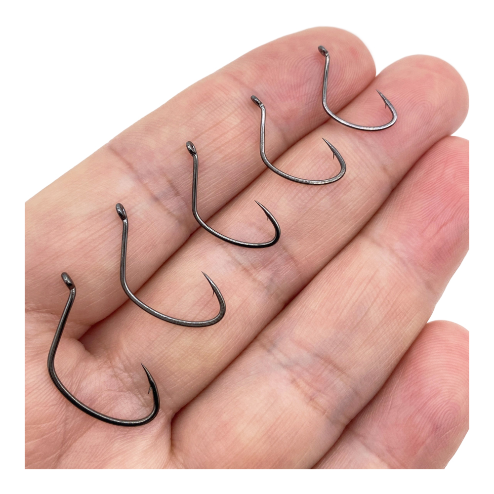 50 buah Luya memancing ikan la - Fishing Hook Offset ulasan dan harga