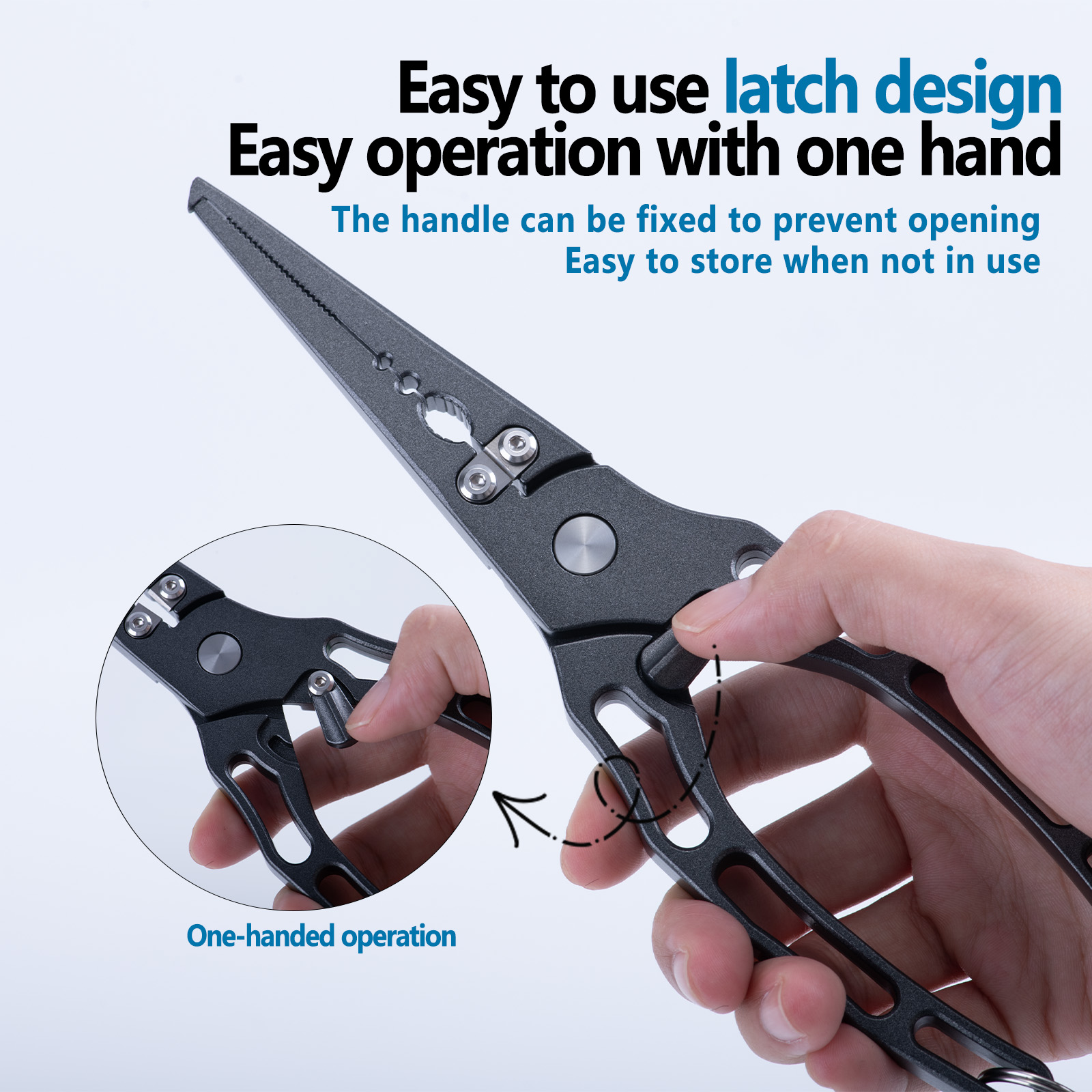 Kit Kombinasi Tang Pancing dan - Fishing Hook Sharpener ulasan dan harga